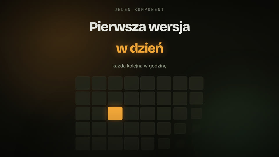 Klatka z siatką wariantów